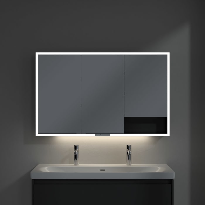 Villeroy & Boch My View+ Aufputz-Spiegelschrank 120 x 75 cm