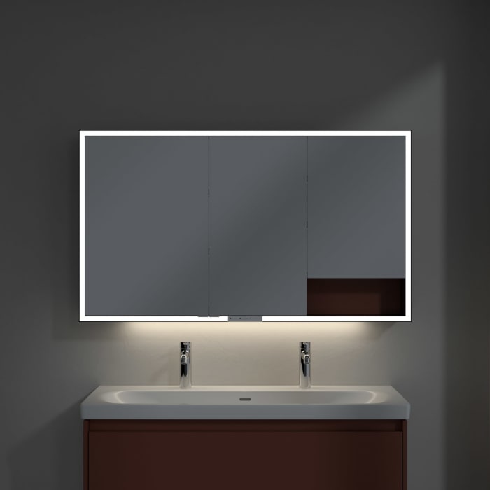 Villeroy & Boch My View+ Aufputz-Spiegelschrank 130 x 75 cm