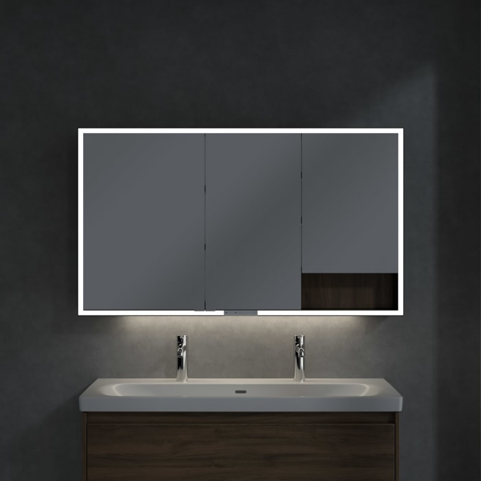 Villeroy & Boch My View+ Aufputz-Spiegelschrank 130 x 75 cm