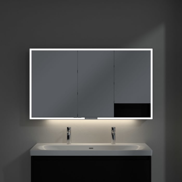 Villeroy & Boch My View+ Aufputz-Spiegelschrank 130 x 75 cm