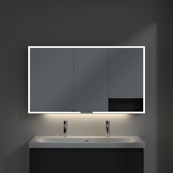 Villeroy & Boch My View+ Aufputz-Spiegelschrank 130 x 75 cm