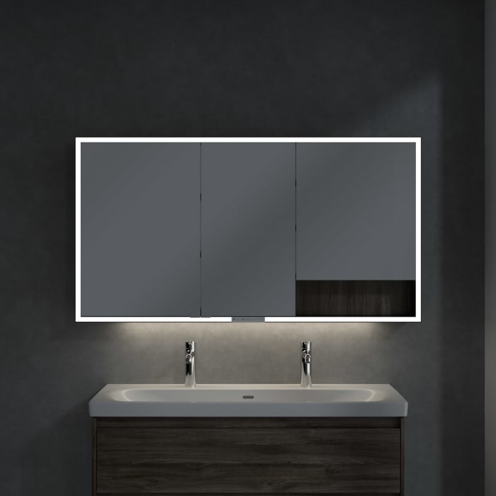 Villeroy & Boch My View+ Aufputz-Spiegelschrank 140 x 75 cm