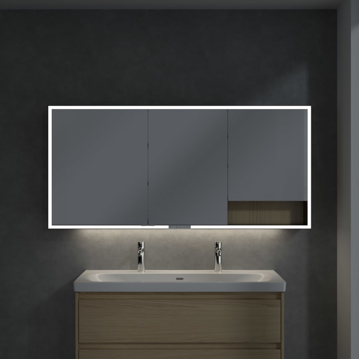 Villeroy & Boch My View+ Aufputz-Spiegelschrank 160 x 75 cm