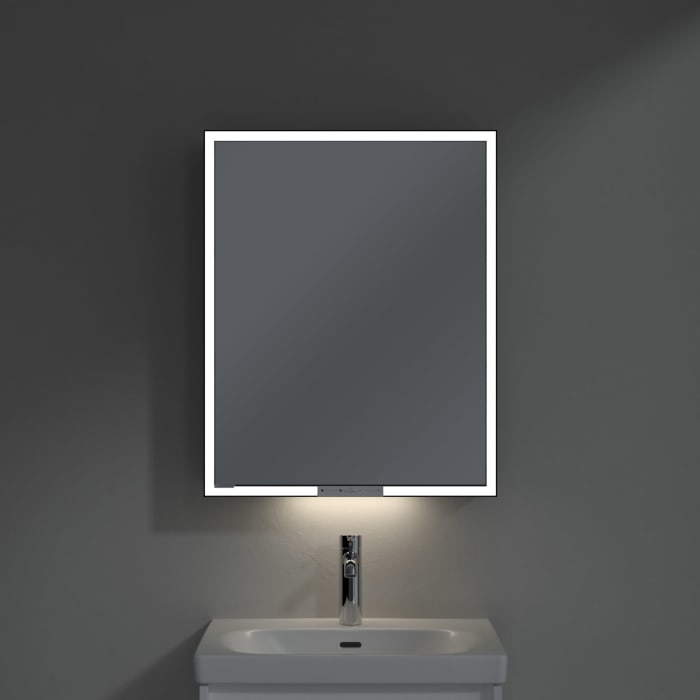 Villeroy & Boch My View+ Aufputz-Spiegelschrank 60 x 75 cm, Anschlag rechts