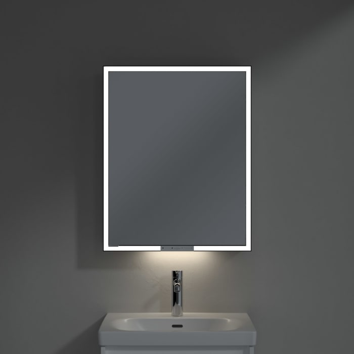 Villeroy & Boch My View+ Aufputz-Spiegelschrank 60 x 75 cm, Anschlag rechts