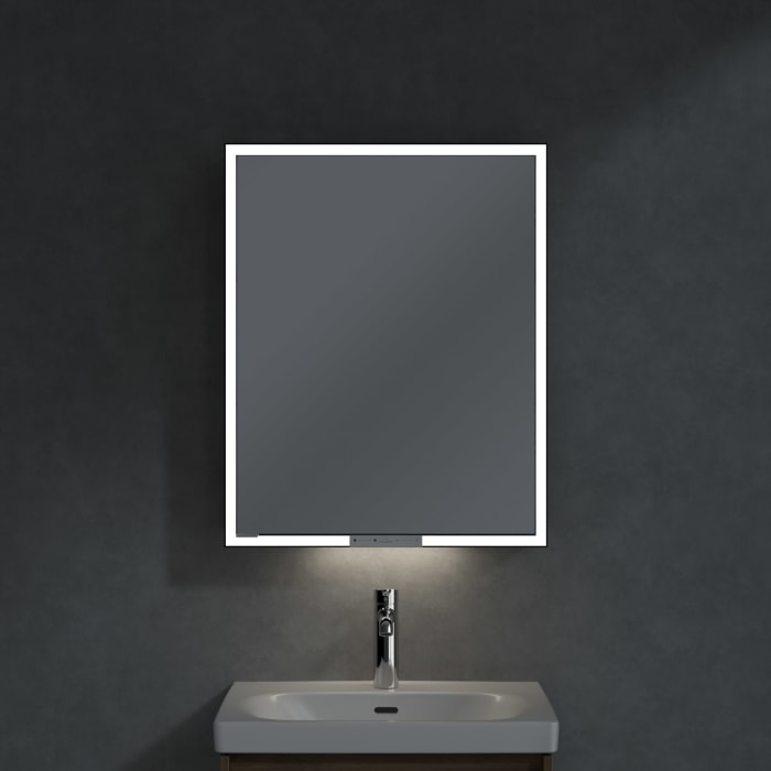 Villeroy & Boch My View+ Aufputz-Spiegelschrank 60 x 75 cm, Anschlag rechts