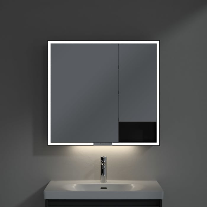 Villeroy & Boch My View+ Aufputz-Spiegelschrank 80 x 75 cm