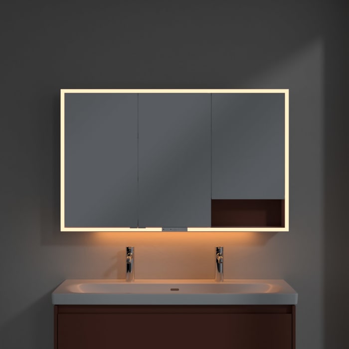 Villeroy & Boch My View+ Aufputz-Spiegelschrank 120 x 75 cm