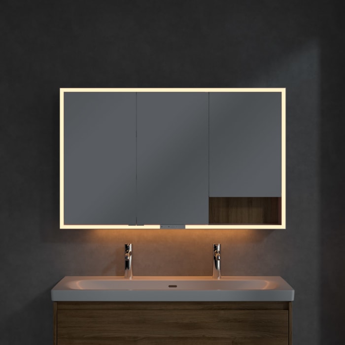 Villeroy & Boch My View+ Aufputz-Spiegelschrank 120 x 75 cm