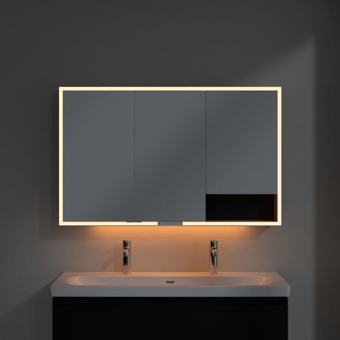 Villeroy & Boch My View+ Aufputz-Spiegelschrank 120 x 75 cm