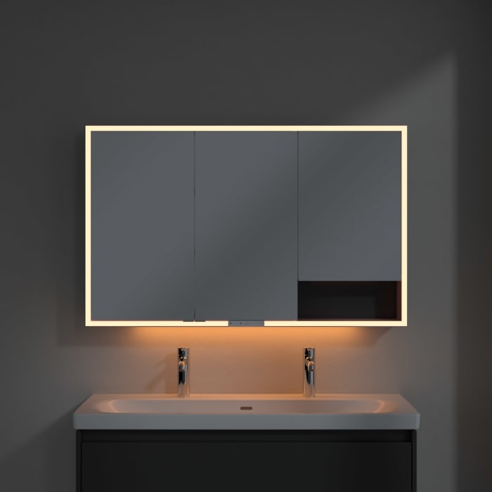 Villeroy & Boch My View+ Aufputz-Spiegelschrank 120 x 75 cm