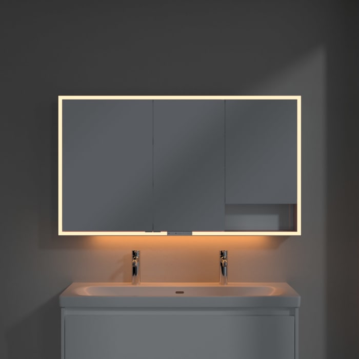 Villeroy & Boch My View+ Aufputz-Spiegelschrank 130 x 75 cm