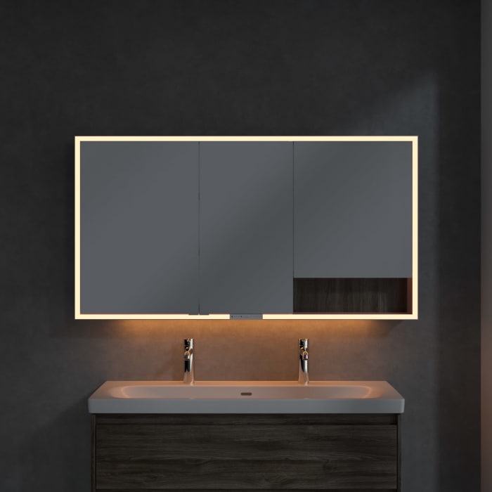 Villeroy & Boch My View+ Aufputz-Spiegelschrank 140 x 75 cm