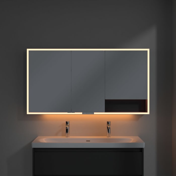 Villeroy & Boch My View+ Aufputz-Spiegelschrank 140 x 75 cm