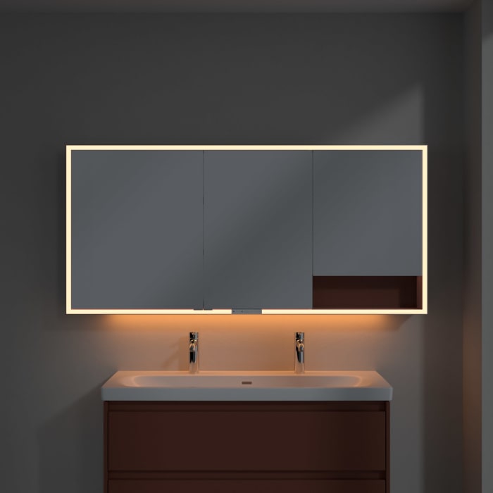 Villeroy & Boch My View+ Aufputz-Spiegelschrank 160 x 75 cm