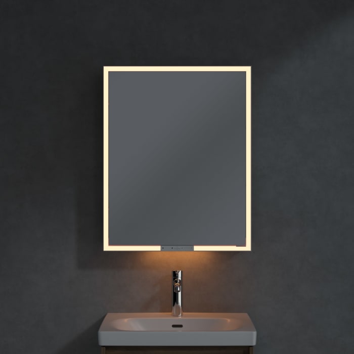 Villeroy & Boch My View+ Aufputz-Spiegelschrank 60 x 75 cm, Anschlag links