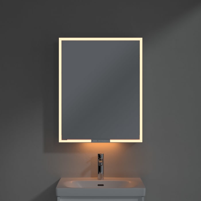 Villeroy & Boch My View+ Aufputz-Spiegelschrank 60 x 75 cm, Anschlag rechts