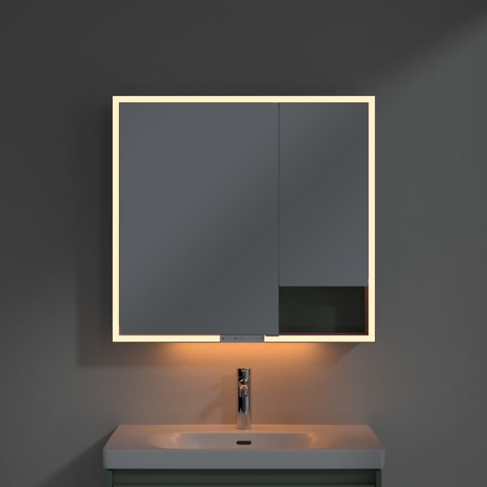 Villeroy & Boch My View+ Aufputz-Spiegelschrank 80 x 75 cm