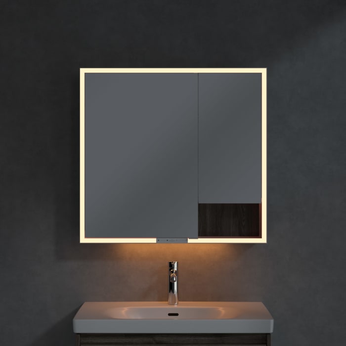 Villeroy & Boch My View+ Aufputz-Spiegelschrank 80 x 75 cm