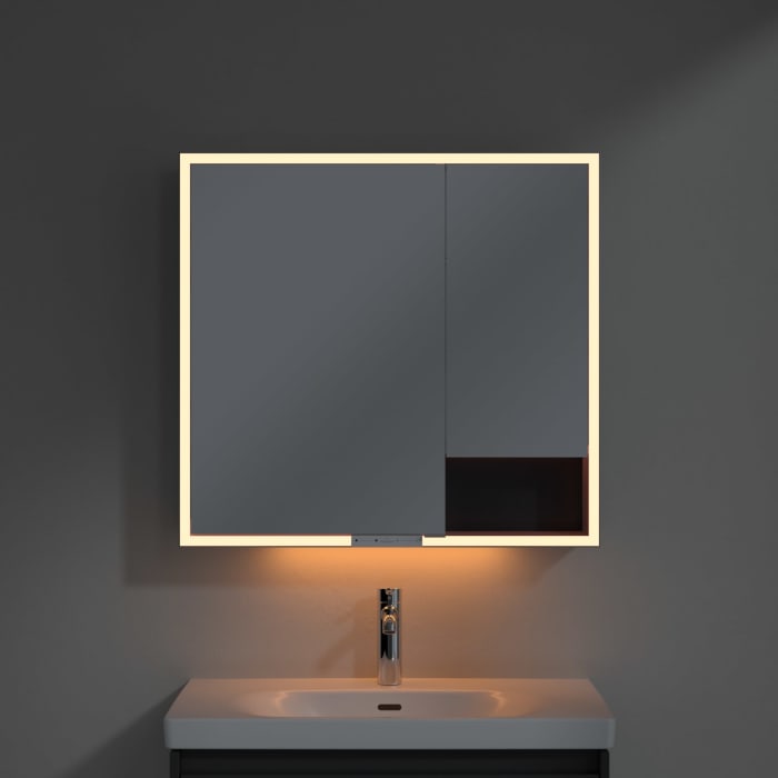 Villeroy & Boch My View+ Aufputz-Spiegelschrank 80 x 75 cm