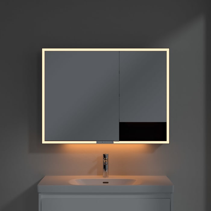 Villeroy & Boch My View+ Aufputz-Spiegelschrank 100 x 75 cm