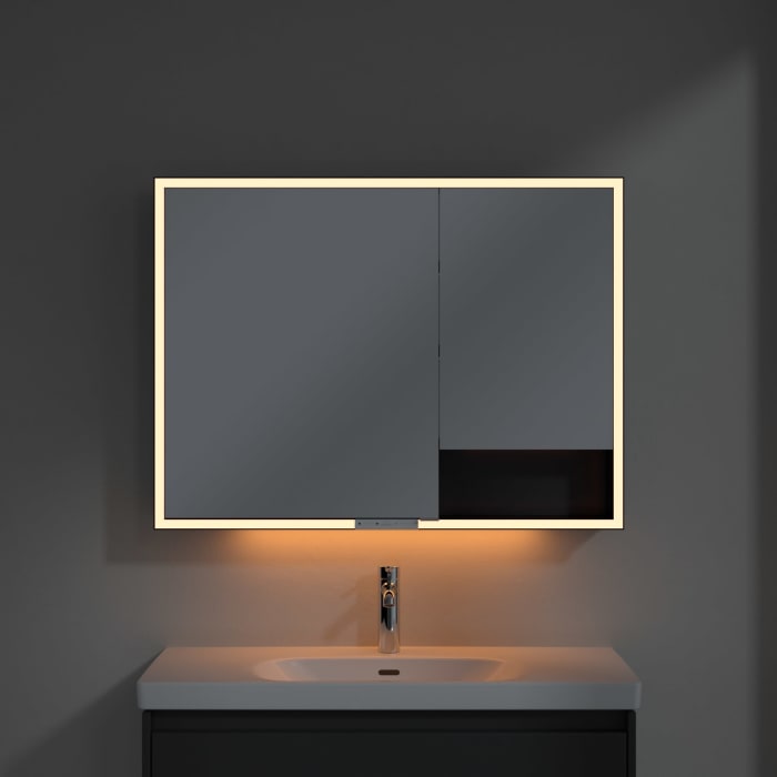 Villeroy & Boch My View+ Aufputz-Spiegelschrank 100 x 75 cm