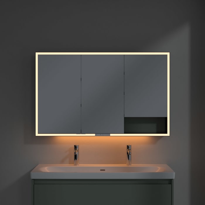 Villeroy & Boch My View+ Aufputz-Spiegelschrank 120 x 75 cm