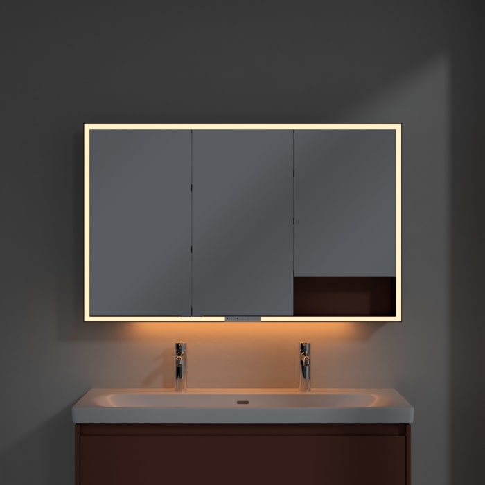 Villeroy & Boch My View+ Aufputz-Spiegelschrank 120 x 75 cm