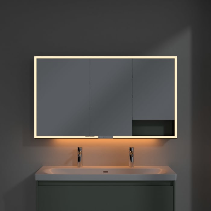 Villeroy & Boch My View+ Aufputz-Spiegelschrank 130 x 75 cm