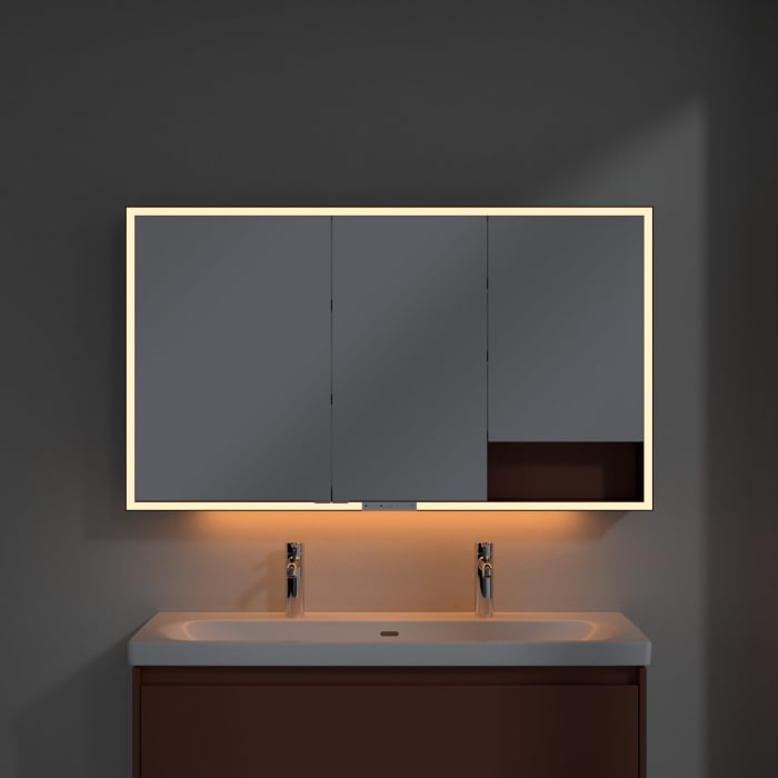 Villeroy & Boch My View+ Aufputz-Spiegelschrank 130 x 75 cm