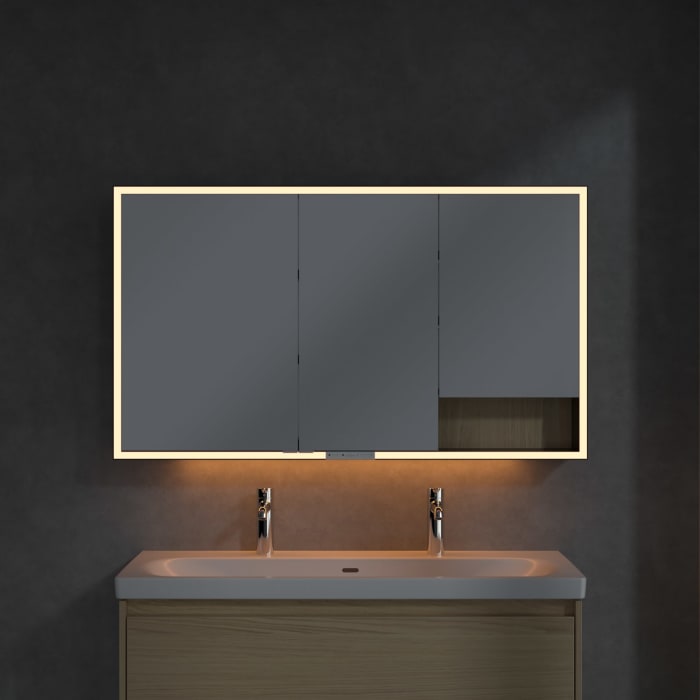 Villeroy & Boch My View+ Aufputz-Spiegelschrank 130 x 75 cm