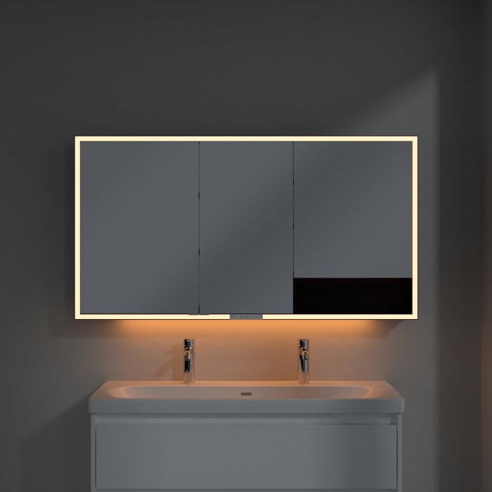 Villeroy & Boch My View+ Aufputz-Spiegelschrank 140 x 75 cm