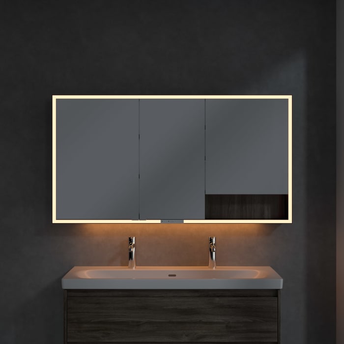 Villeroy & Boch My View+ Aufputz-Spiegelschrank 140 x 75 cm