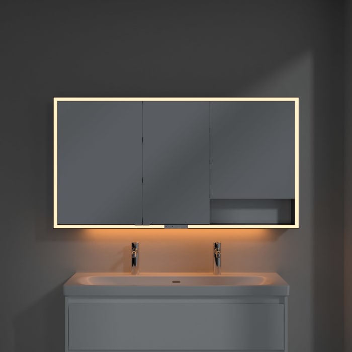 Villeroy & Boch My View+ Aufputz-Spiegelschrank 140 x 75 cm