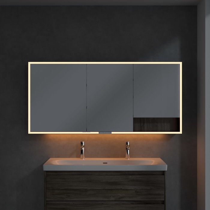 Villeroy & Boch My View+ Aufputz-Spiegelschrank 160 x 75 cm