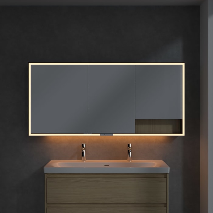 Villeroy & Boch My View+ Aufputz-Spiegelschrank 160 x 75 cm