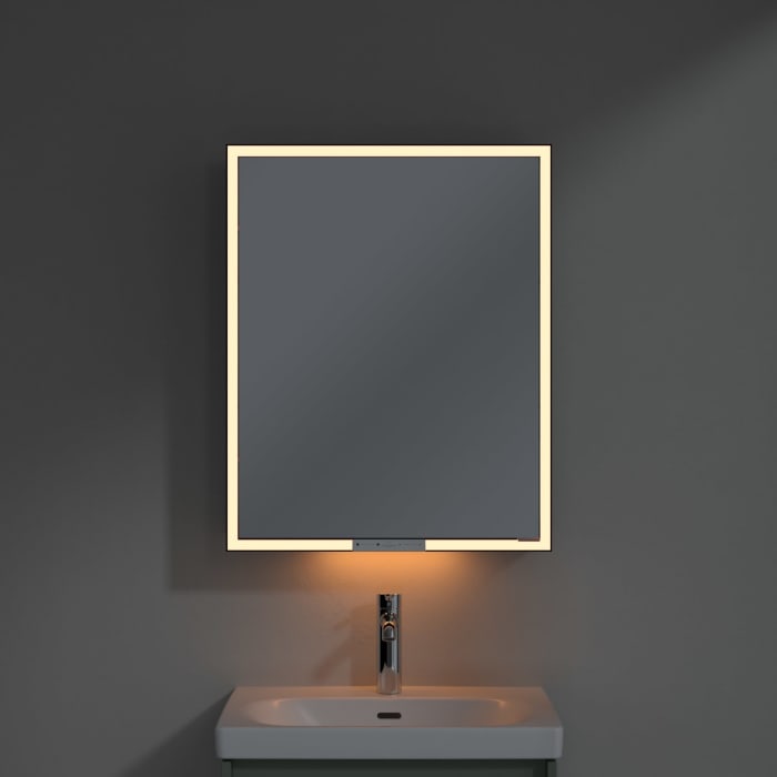 Villeroy & Boch My View+ Aufputz-Spiegelschrank 60 x 75 cm, Anschlag links