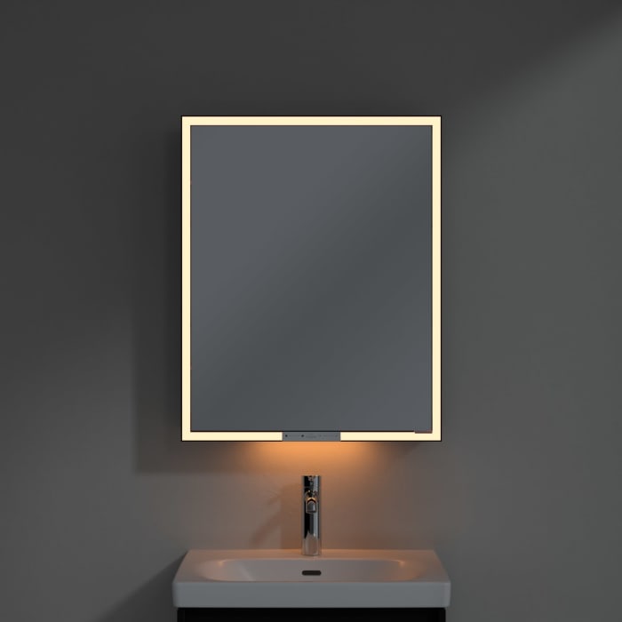 Villeroy & Boch My View+ Aufputz-Spiegelschrank 60 x 75 cm, Anschlag links