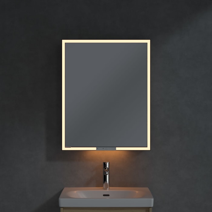 Villeroy & Boch My View+ Aufputz-Spiegelschrank 60 x 75 cm, Anschlag rechts