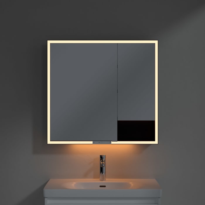 Villeroy & Boch My View+ Aufputz-Spiegelschrank 80 x 75 cm