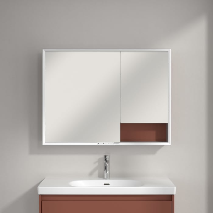 Villeroy & Boch My View+ Aufputz-Spiegelschrank 100 x 75 cm