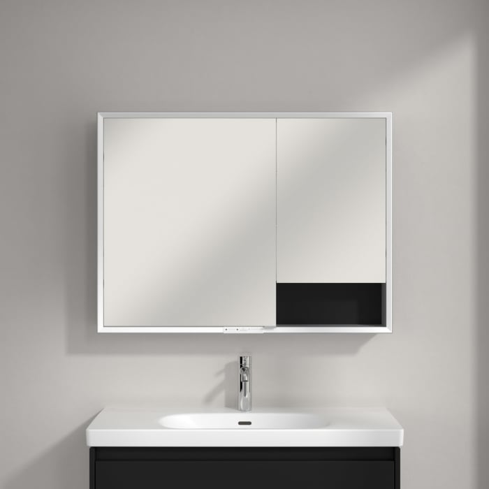 Villeroy & Boch My View+ Aufputz-Spiegelschrank 100 x 75 cm