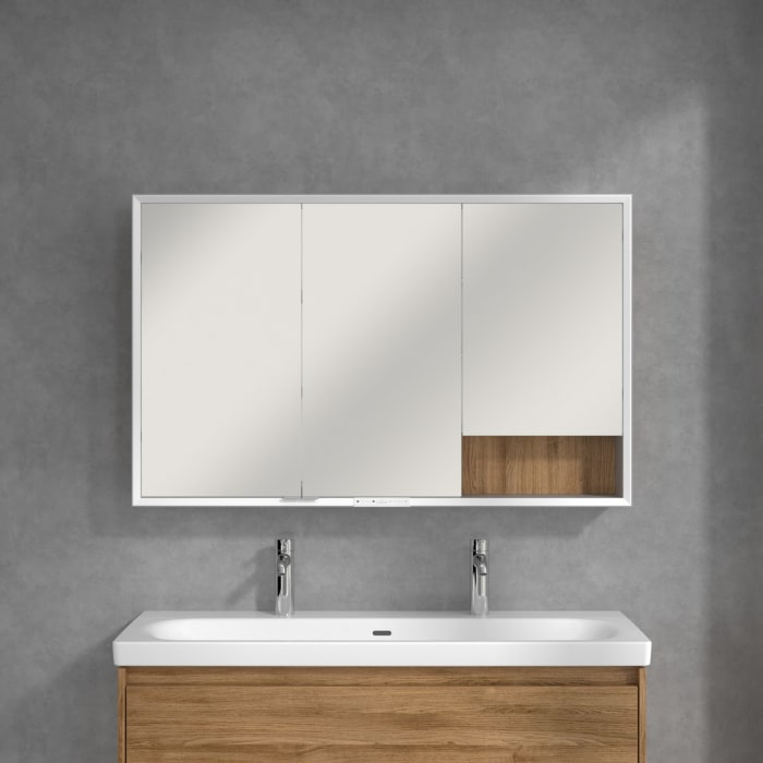 Villeroy & Boch My View+ Aufputz-Spiegelschrank 120 x 75 cm