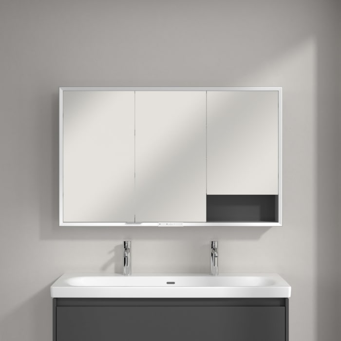 Villeroy & Boch My View+ Aufputz-Spiegelschrank 120 x 75 cm