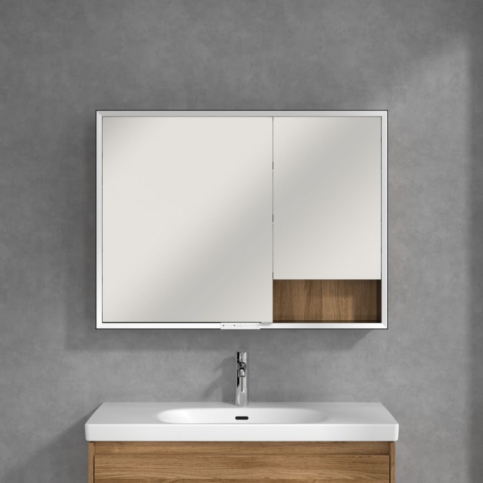 Villeroy & Boch My View+ Aufputz-Spiegelschrank 100 x 75 cm