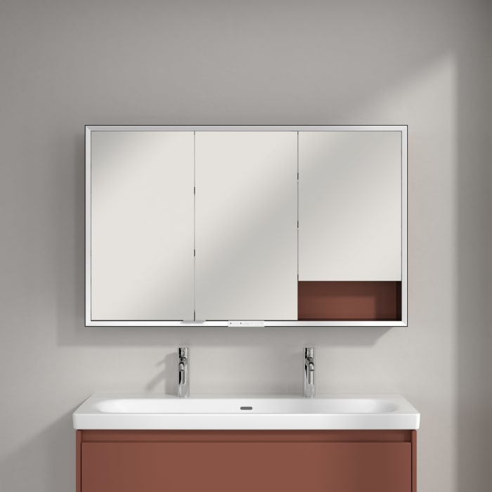Villeroy & Boch My View+ Aufputz-Spiegelschrank 120 x 75 cm