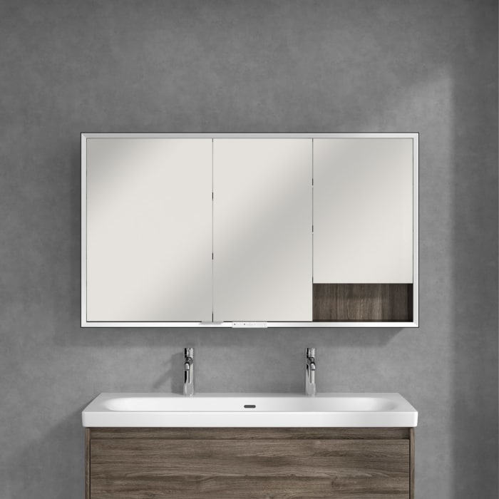 Villeroy & Boch My View+ Aufputz-Spiegelschrank 130 x 75 cm