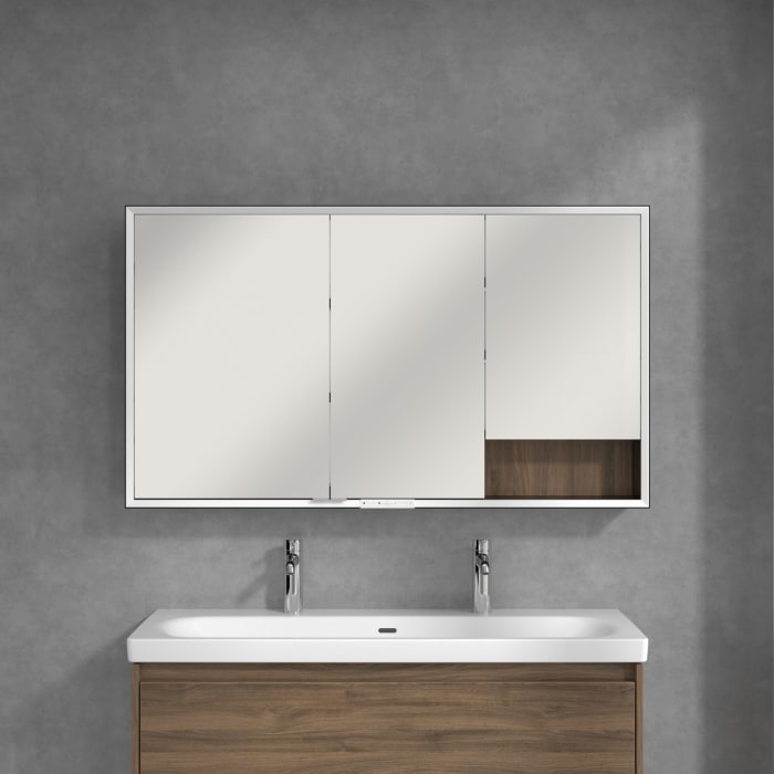 Villeroy & Boch My View+ Aufputz-Spiegelschrank 130 x 75 cm