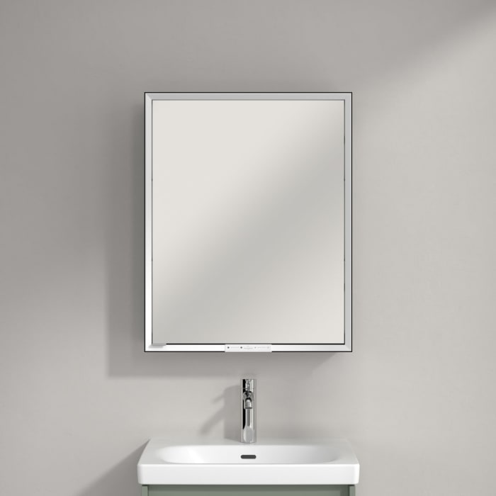 Villeroy & Boch My View+ Aufputz-Spiegelschrank 60 x 75 cm, Anschlag rechts