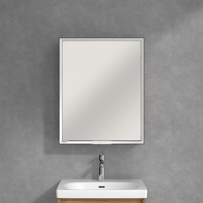 Villeroy & Boch My View+ Aufputz-Spiegelschrank 60 x 75 cm, Anschlag rechts